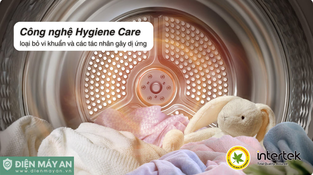 Máy sấy bơm nhiệt Samsung 9 kg DV90T6240LB/SV